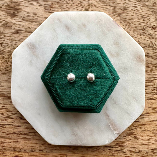 Tiny Pebble Earrings