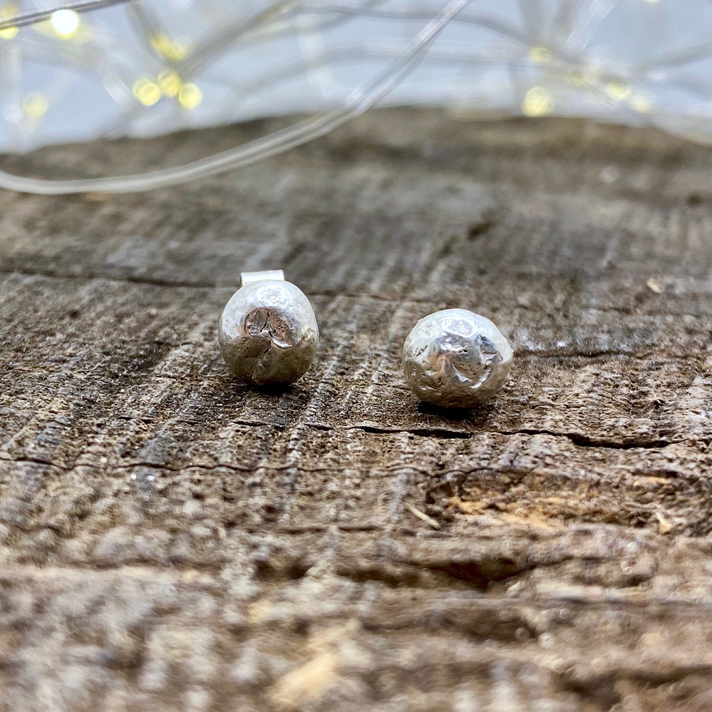 Small Pebble Earrings