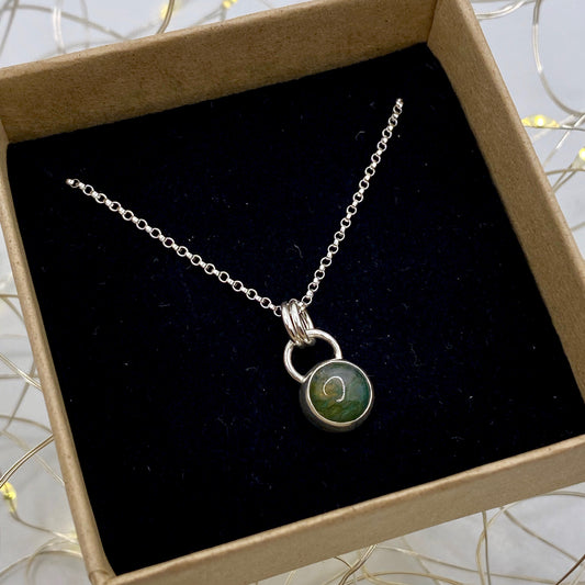 Moss Agate Necklace