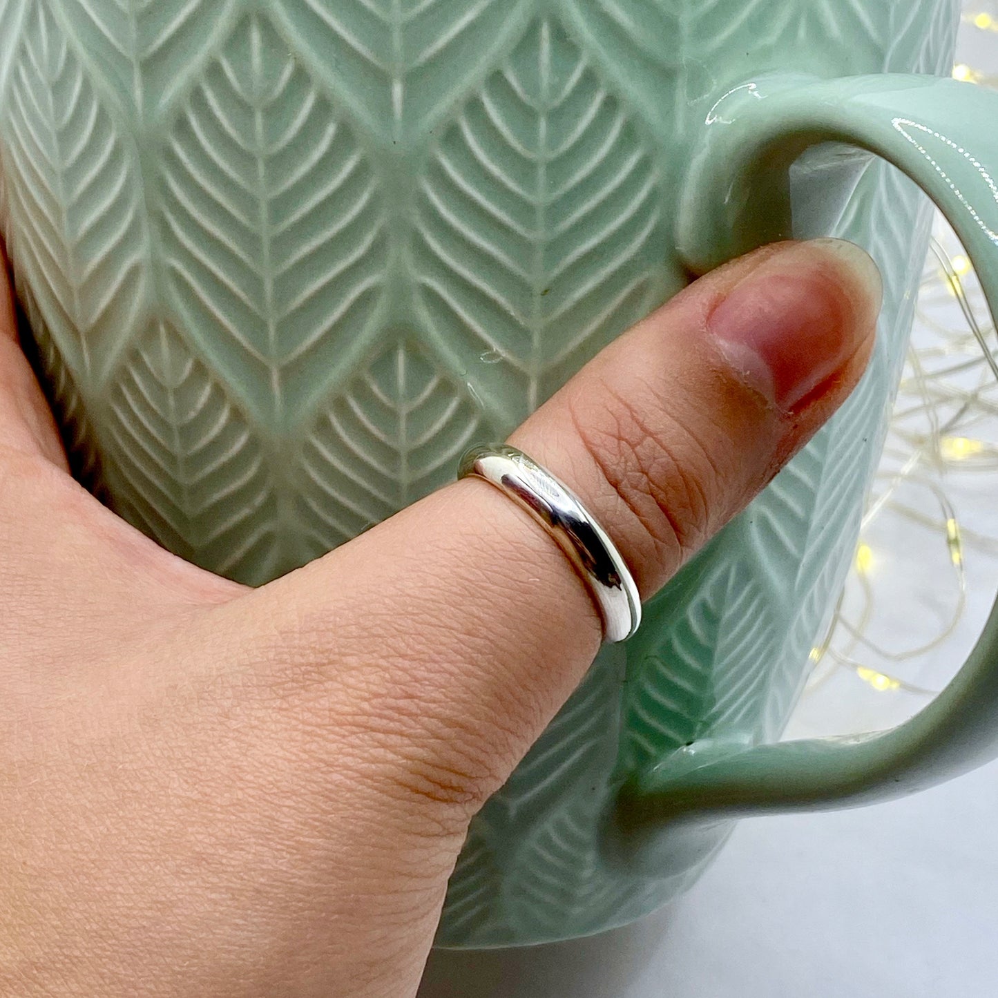 Chunky Plain Thumb Ring