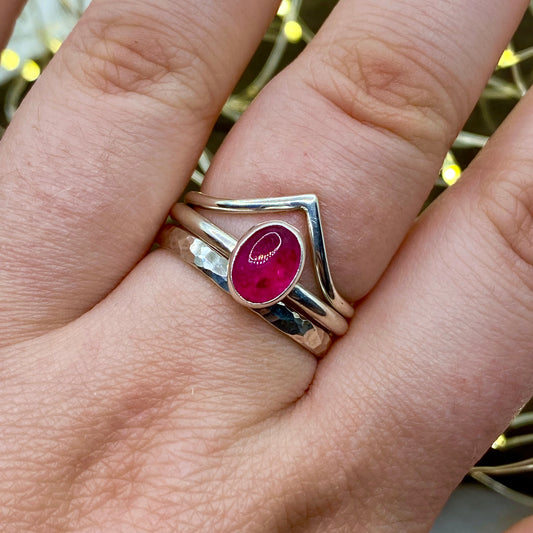 Rani Jade Oval Ring