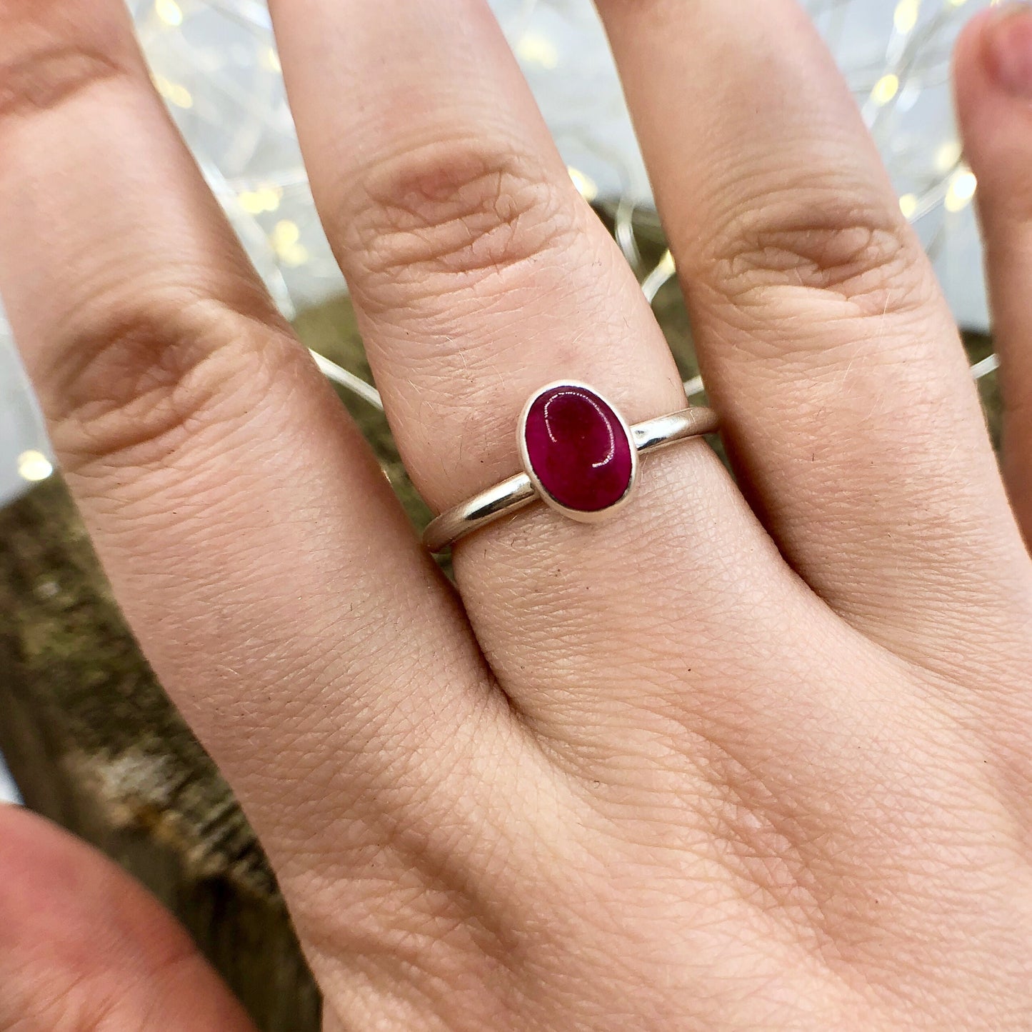 Rani Jade Oval Ring