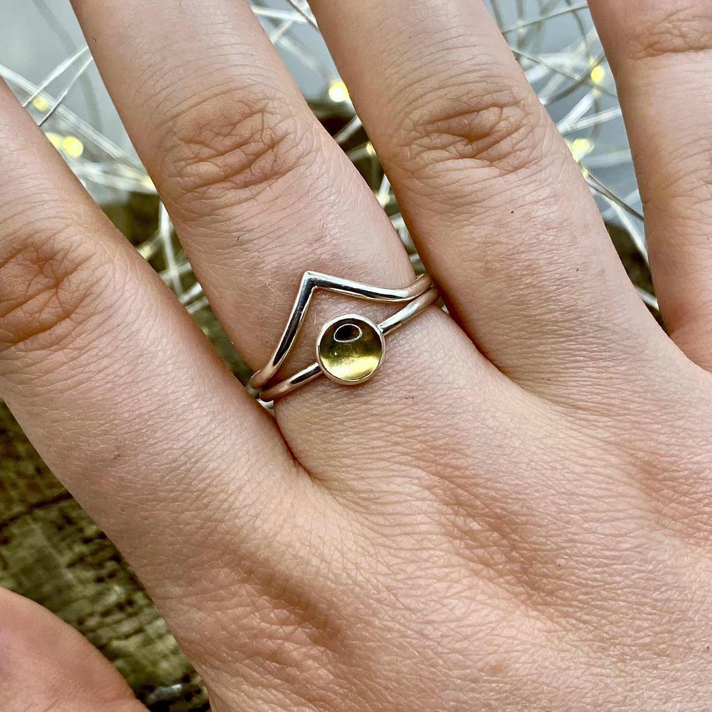 Wishbone Stacking Ring