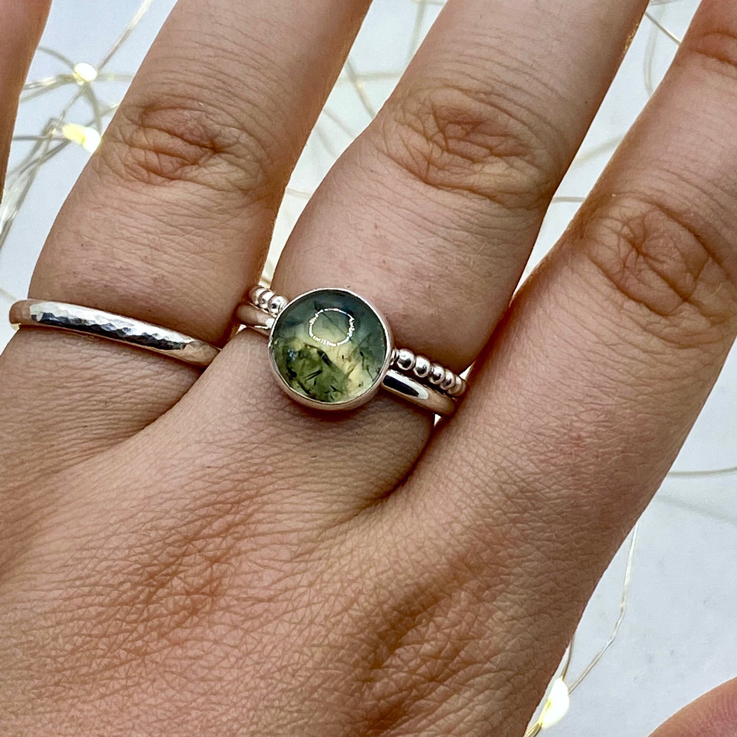 Beaded Stacking Ring