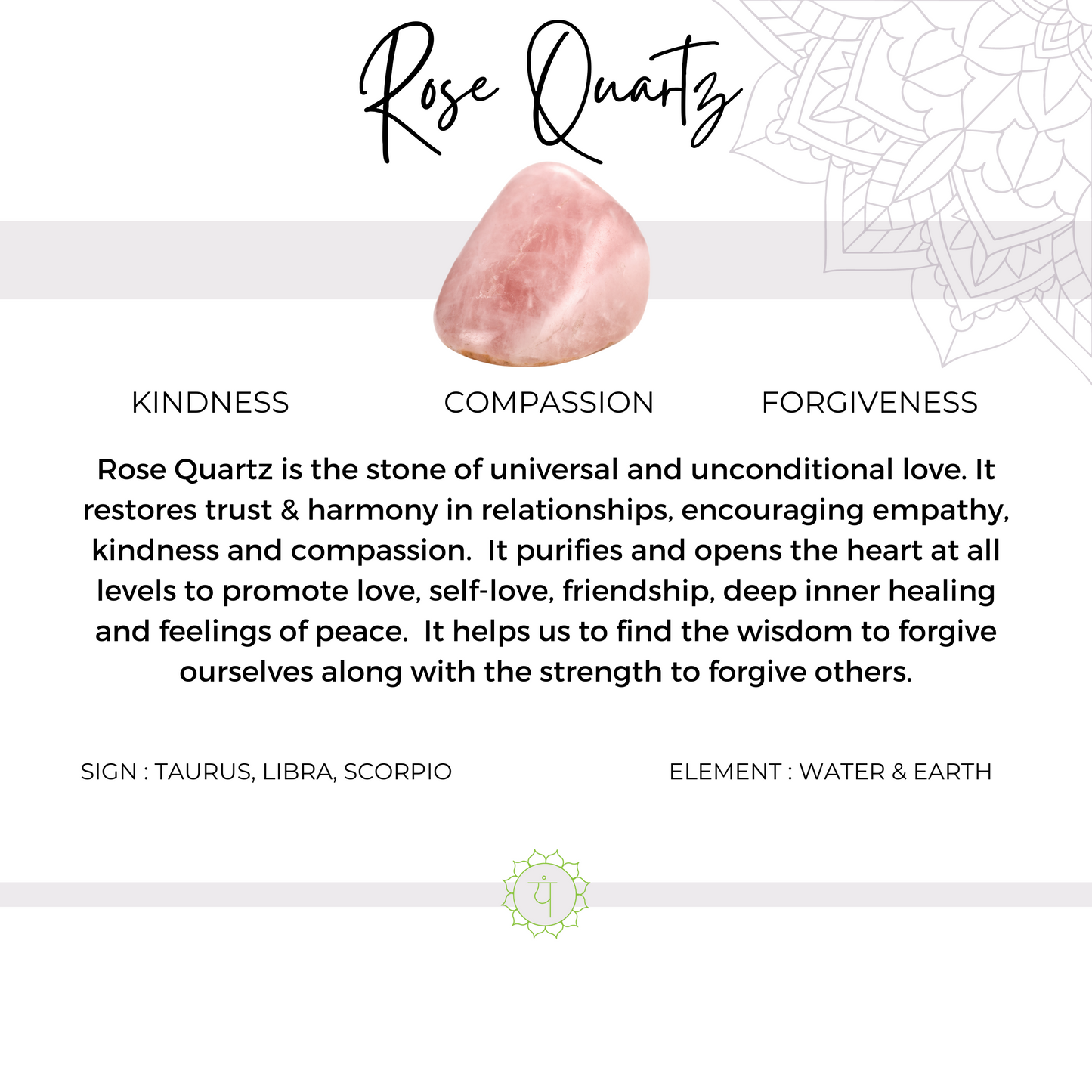 Rose Quartz Teardrop Earrings