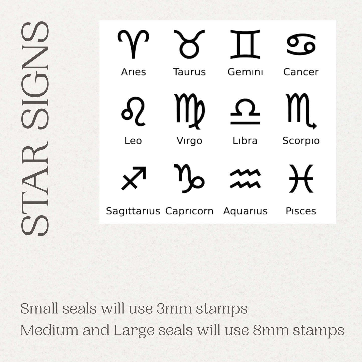 Wax Seal - Zodiac Edition