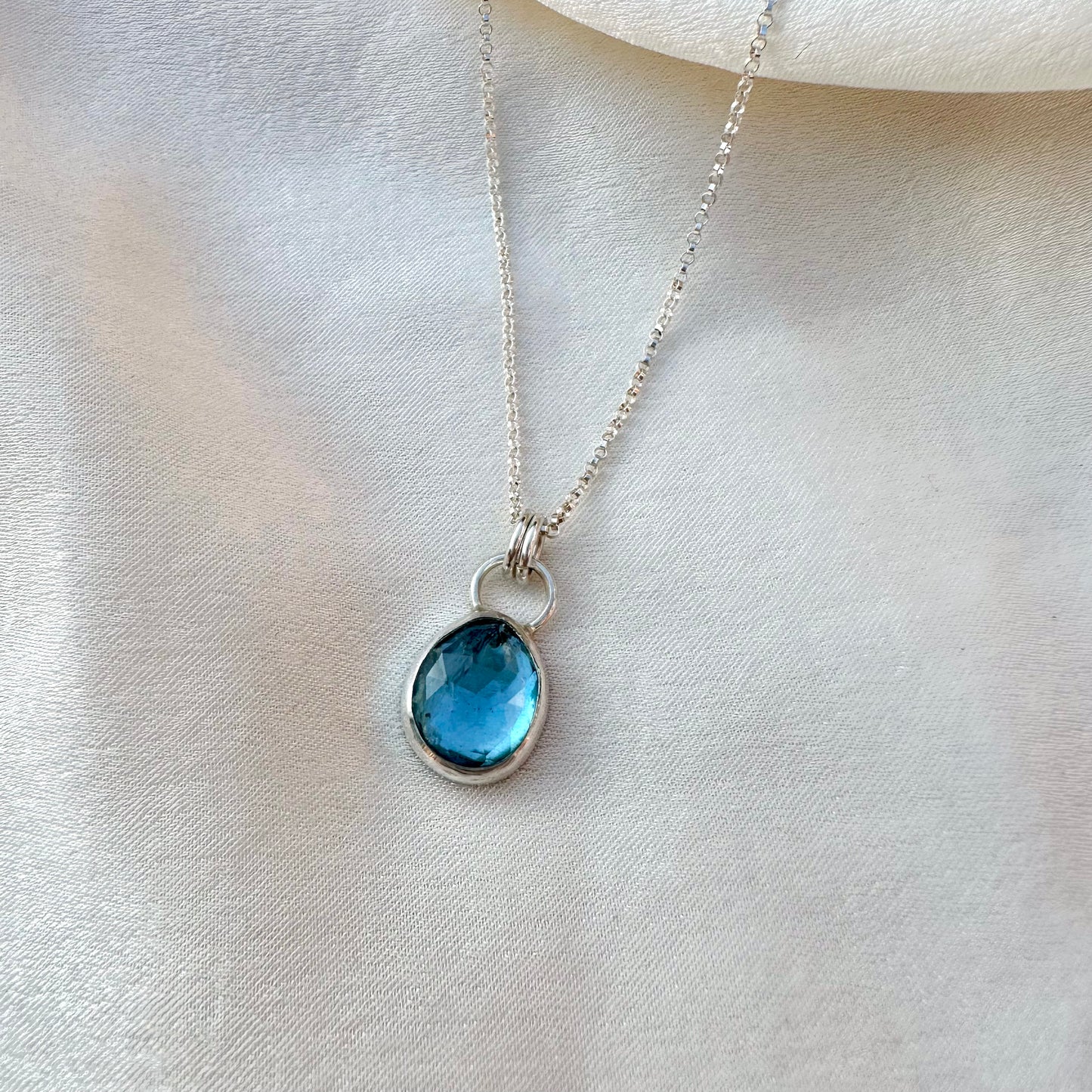 London Blue Topaz Necklace