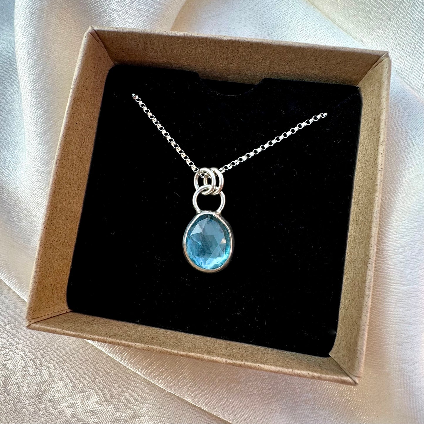 London Blue Topaz Necklace