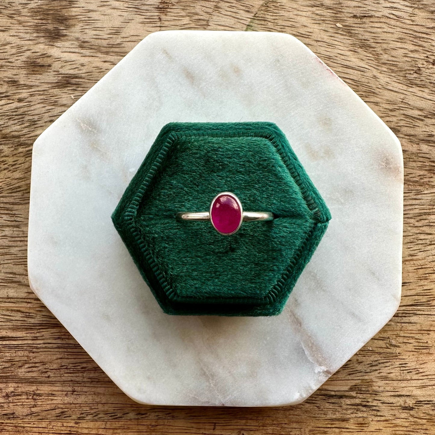 Rani Jade Oval Ring