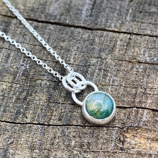 Moss Agate Necklace